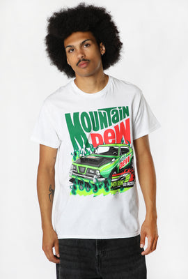 Mens Mountain Dew Graphic T-Shirt