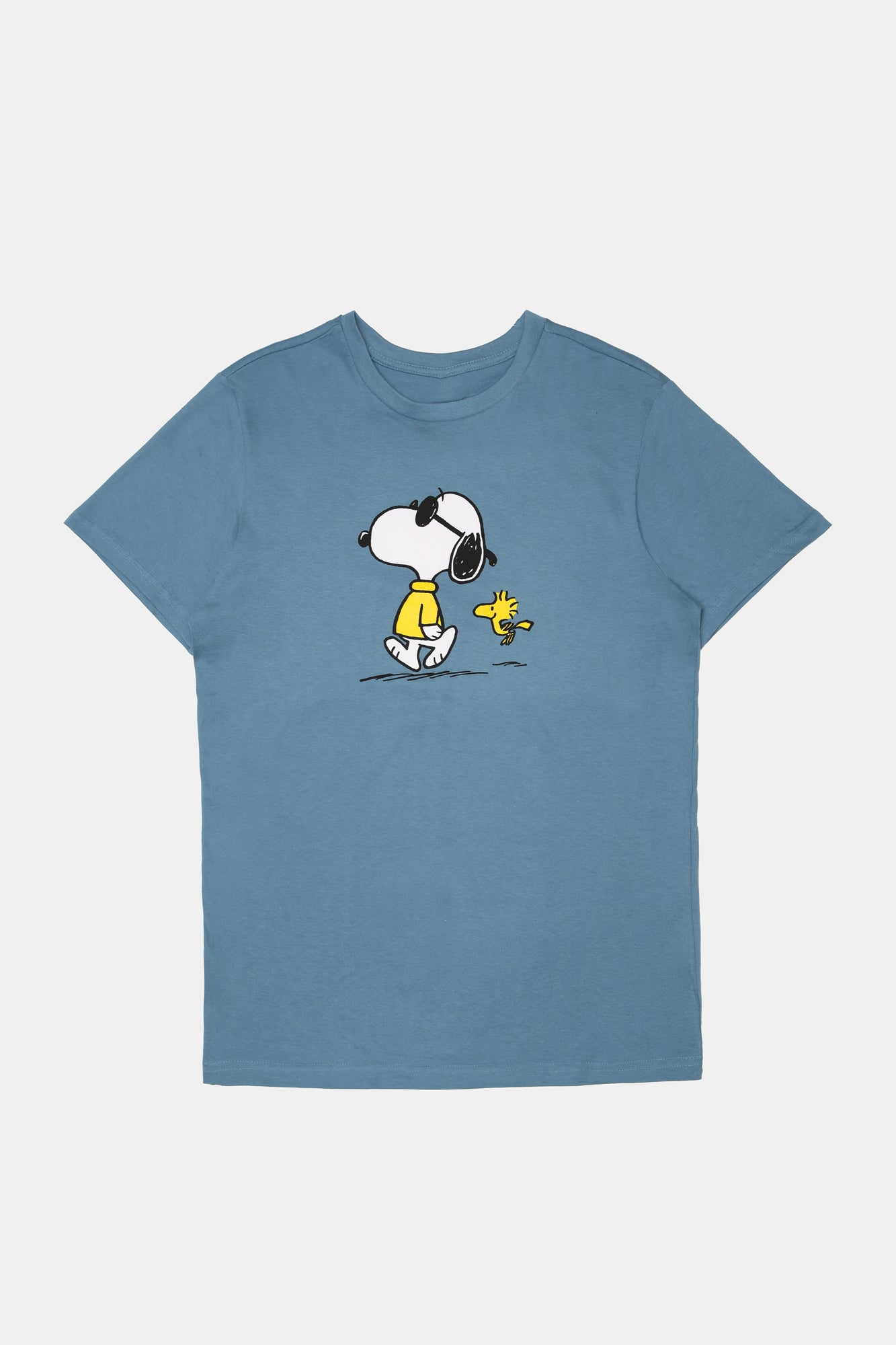 Mens Peanuts Snoopy T-Shirt - Blue /