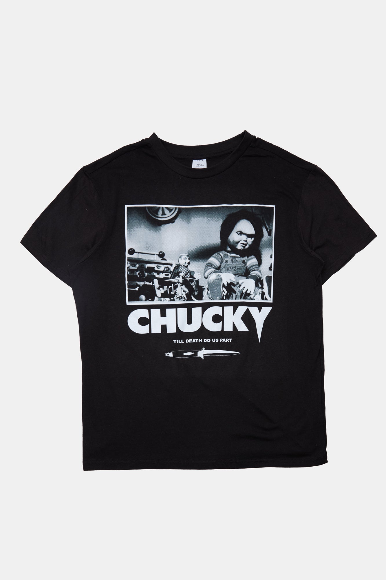 Mens Chucky Graphic T-Shirt - Black /