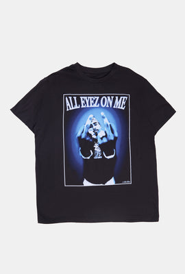 T-shirt imprimé Tupac homme