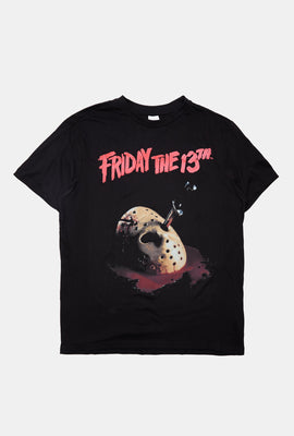 T-Shirt imprimé masque de Friday the 13th homme