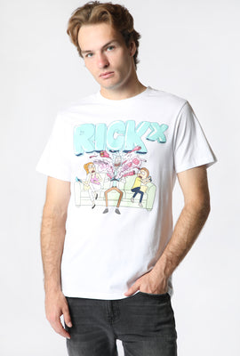 T-Shirt Imprimé Splash Rick et Morty Homme