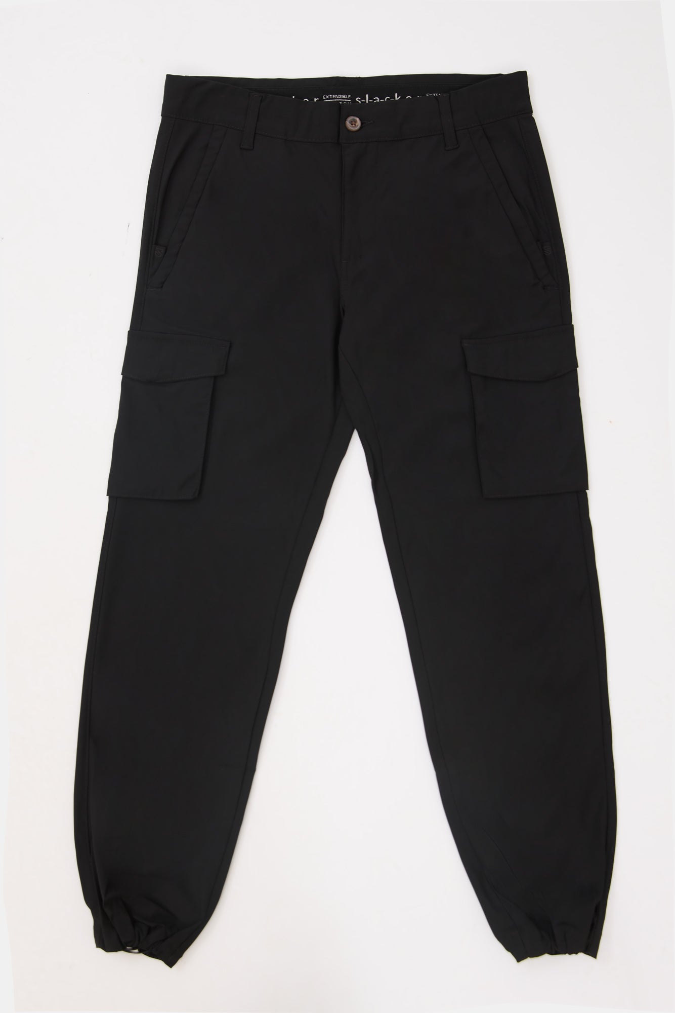 Mens Slim Chino Cargo Pants - /