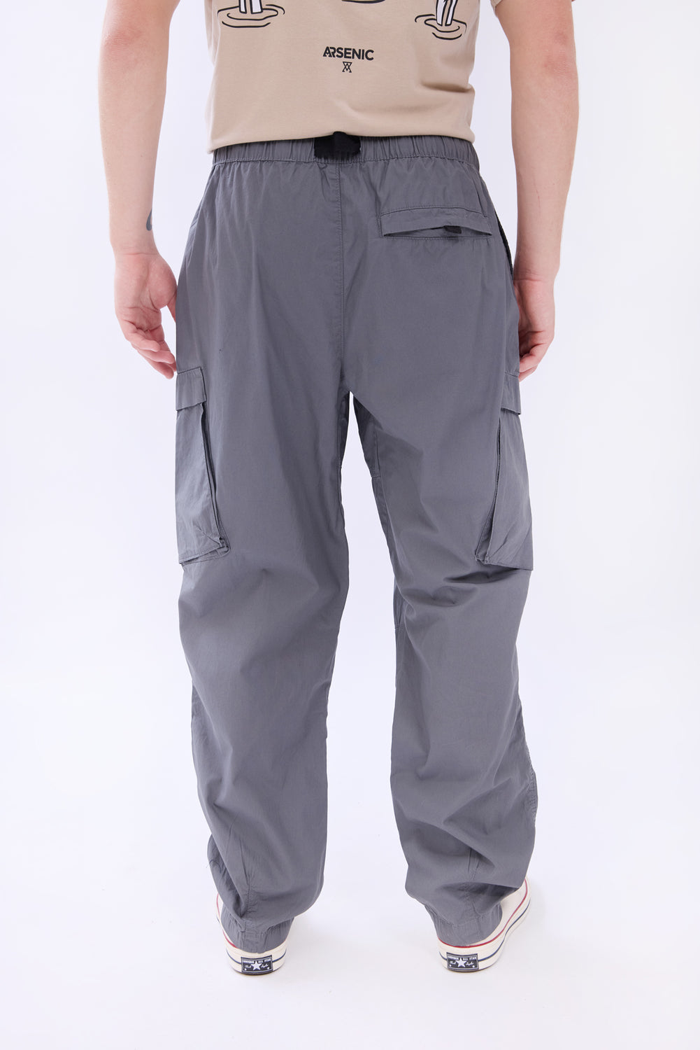 Arsenic Mens Poplin Parachute Cargo Pant Arsenic Mens Poplin Parachute Cargo Pant