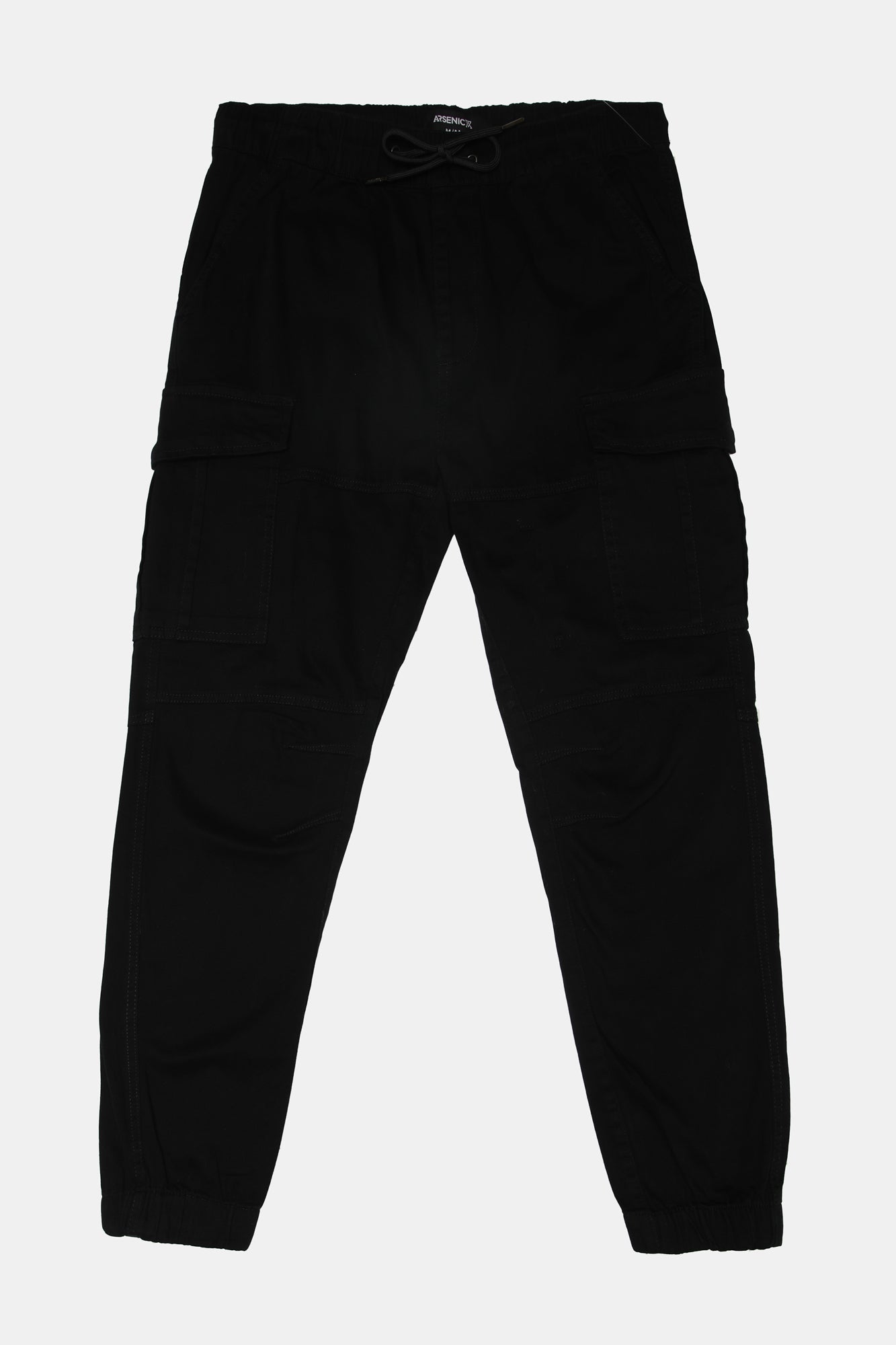 Arsenic Mens Twill Cargo Jogger - /