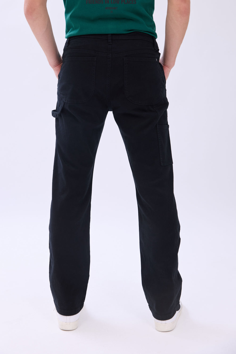 Pantalon de charpentier en sergé Arsenic homme Pantalon de charpentier en sergé Arsenic homme