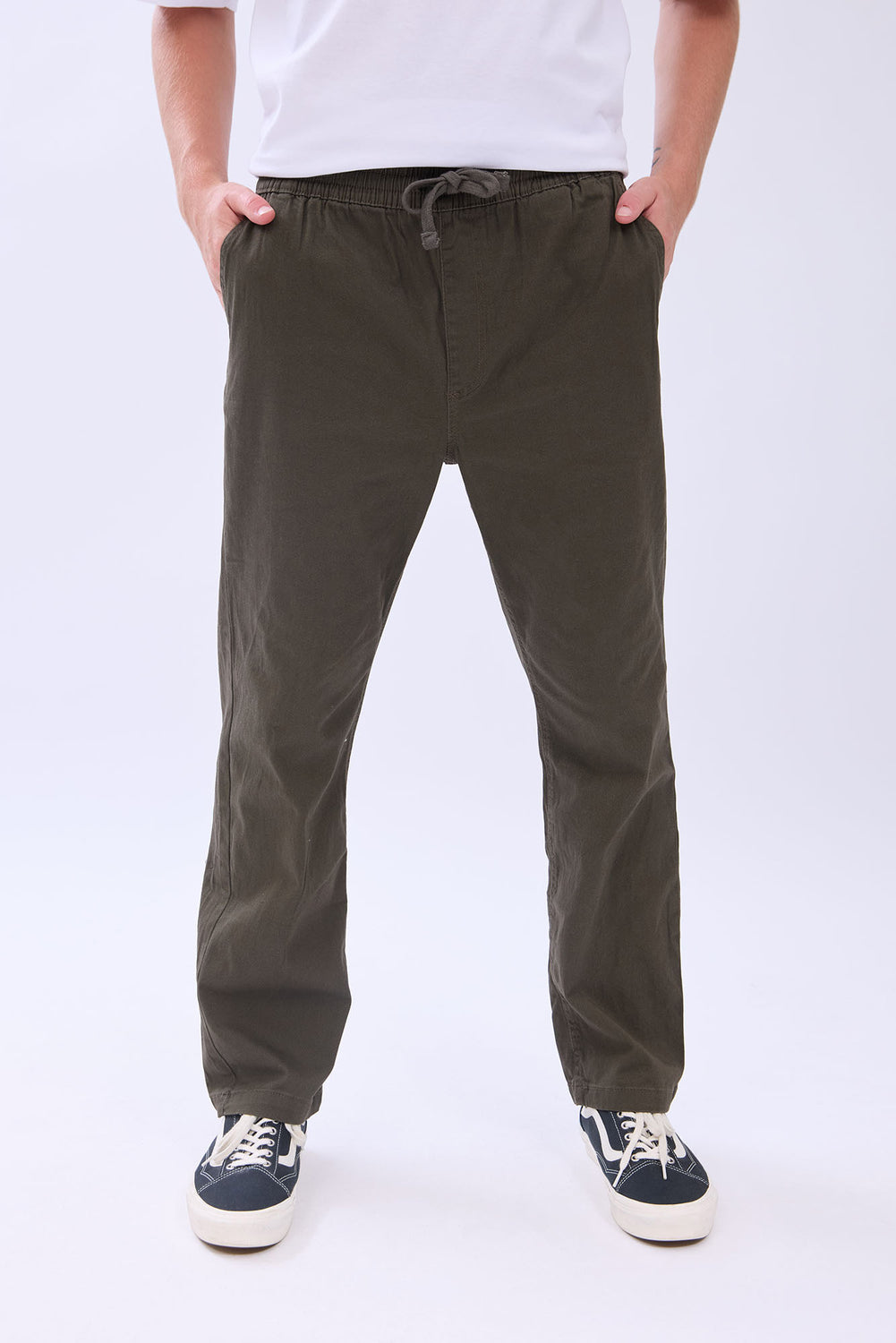 Jogger chino coupe ample Arsenic homme Jogger chino coupe ample Arsenic homme