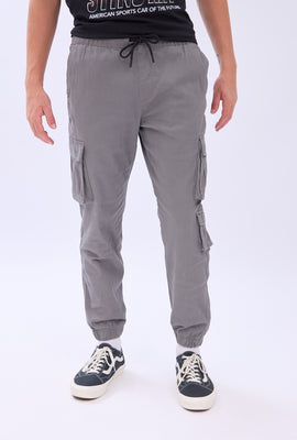 Arsenic Mens Relaxed Cargo Utility Jogger