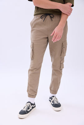 Arsenic Mens Relaxed Cargo Utility Jogger