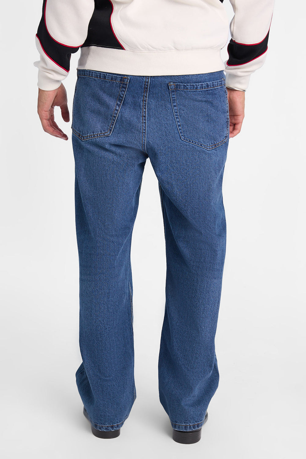 Mens Baggy Dark Stonewash Jeans Mens Baggy Dark Stonewash Jeans