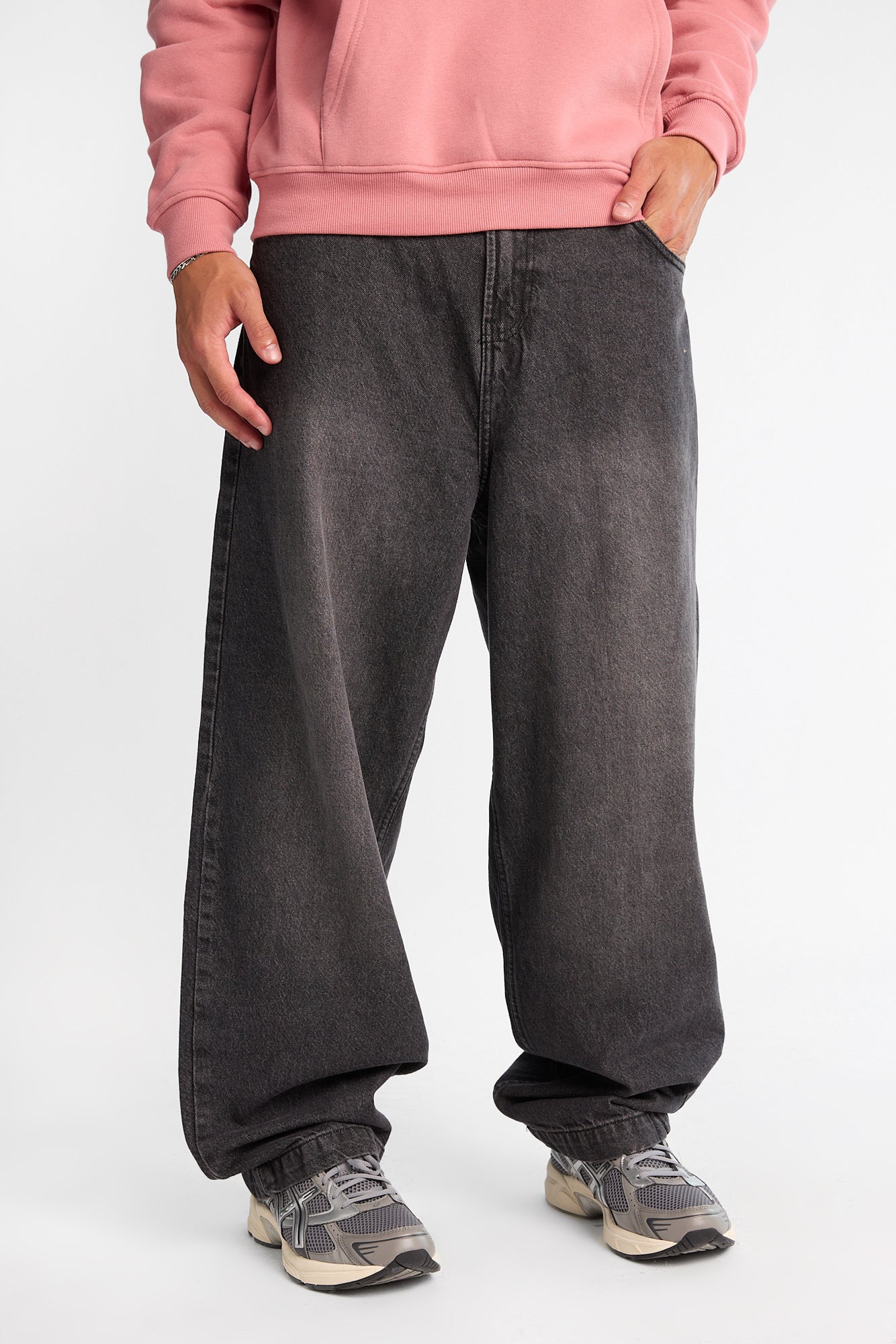 Baggy Skater Jeans - Black /