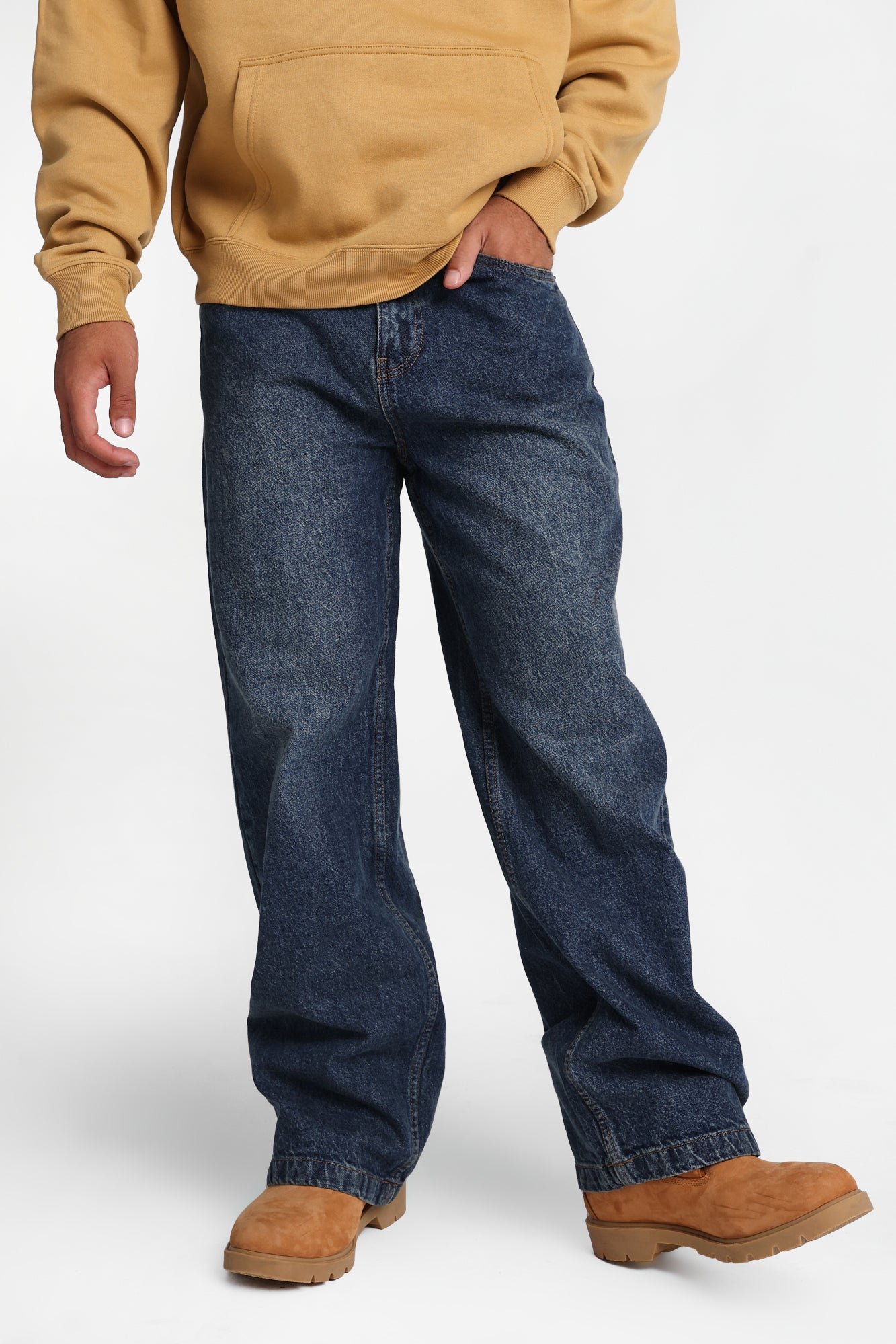 Ultra Baggy Jeans - Rinse Denim /