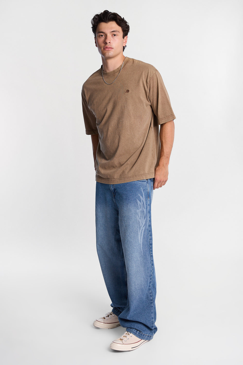 Laser Print Skater Jeans Laser Print Skater Jeans