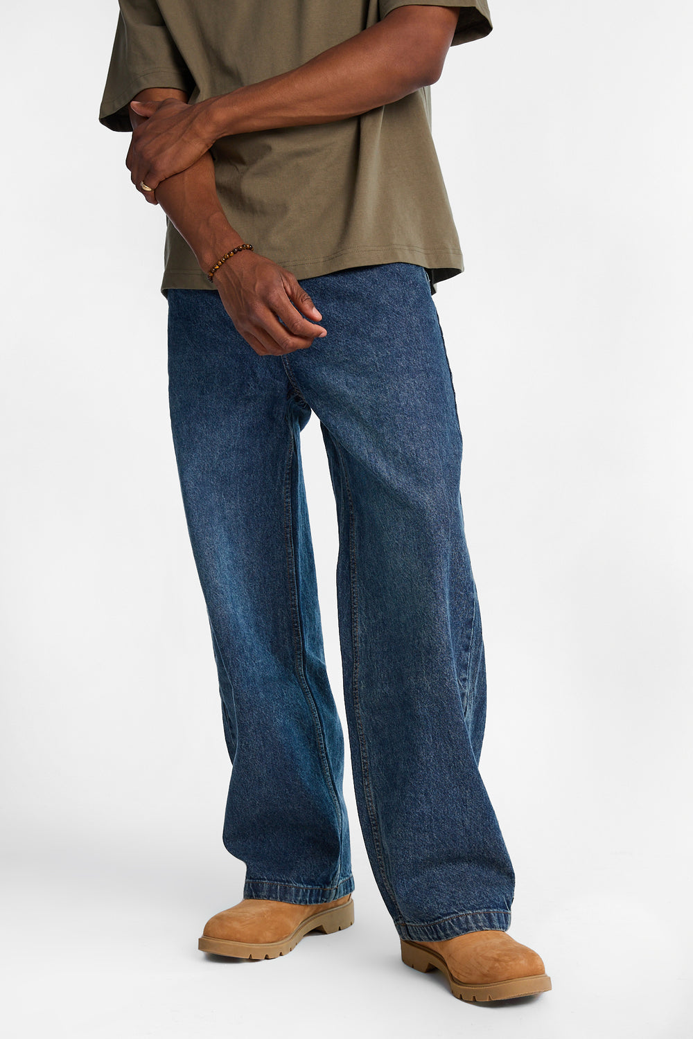 Jean ultra ample brodé Jean ultra ample brodé