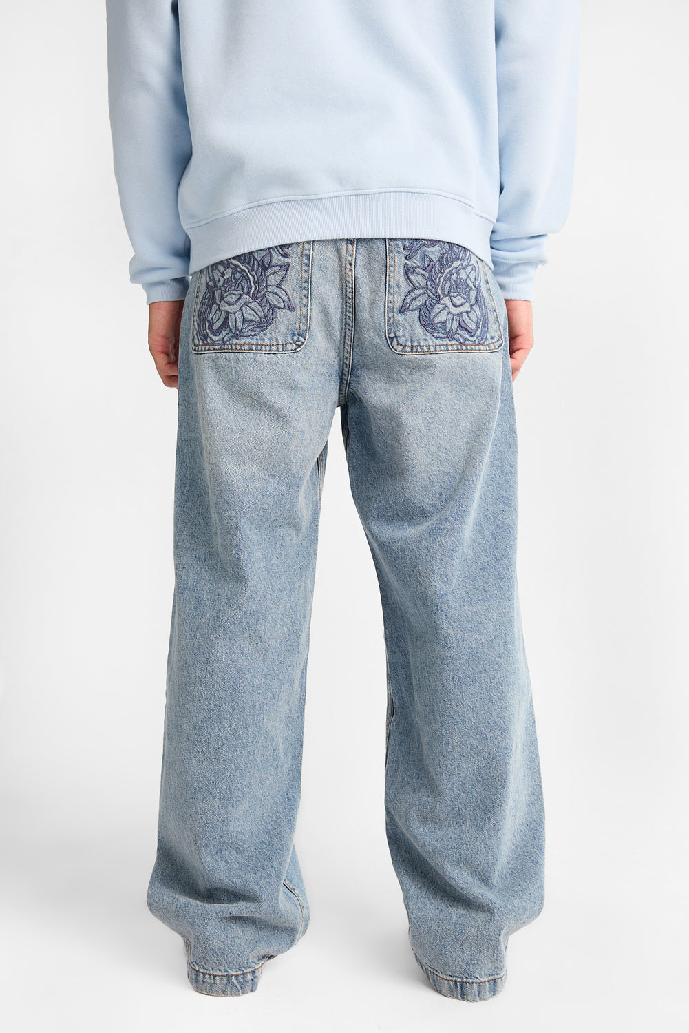 Ultra Baggy Embroidered Jeans Ultra Baggy Embroidered Jeans