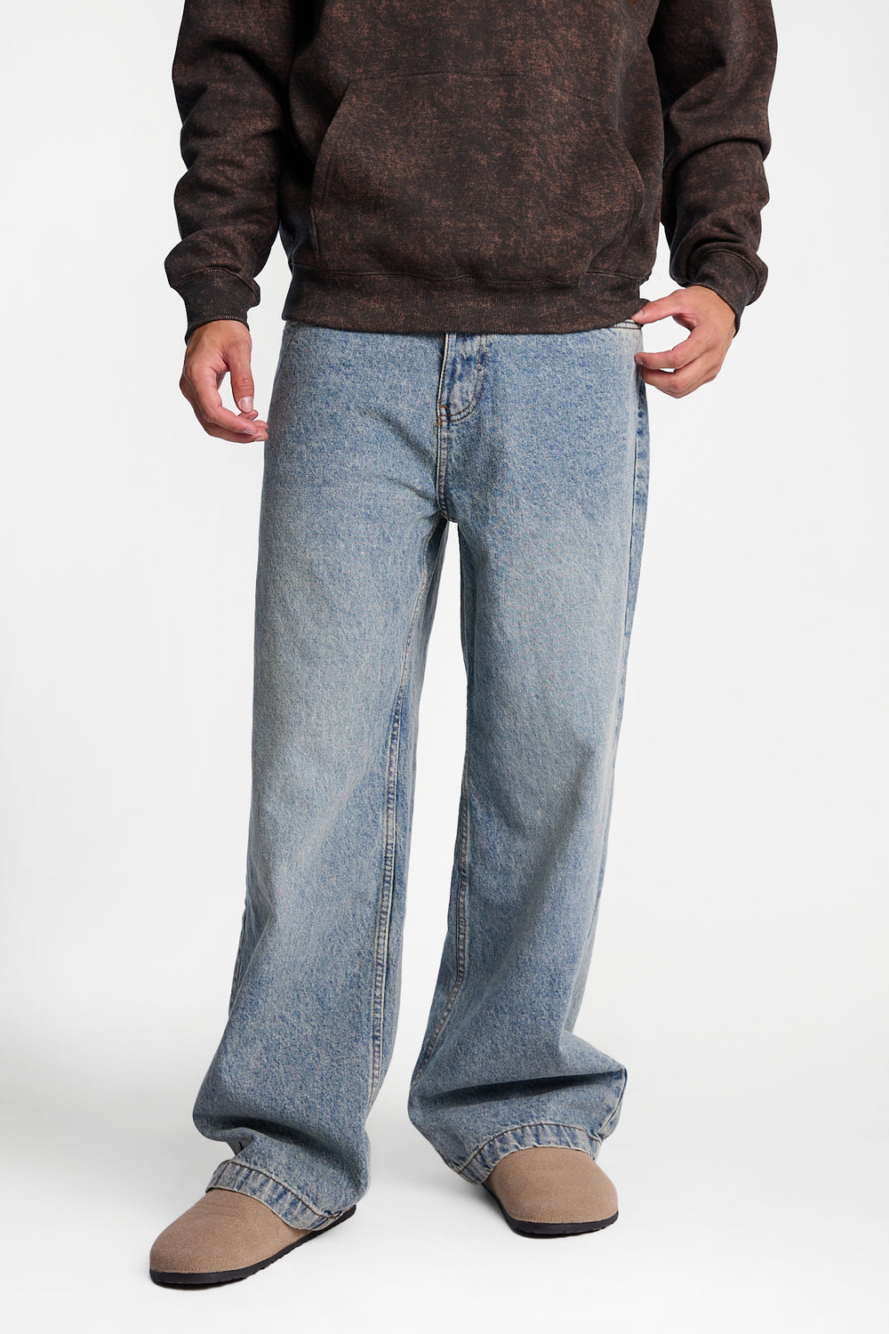 Ultra-Baggy Embroidered Jeans Ultra-Baggy Embroidered Jeans