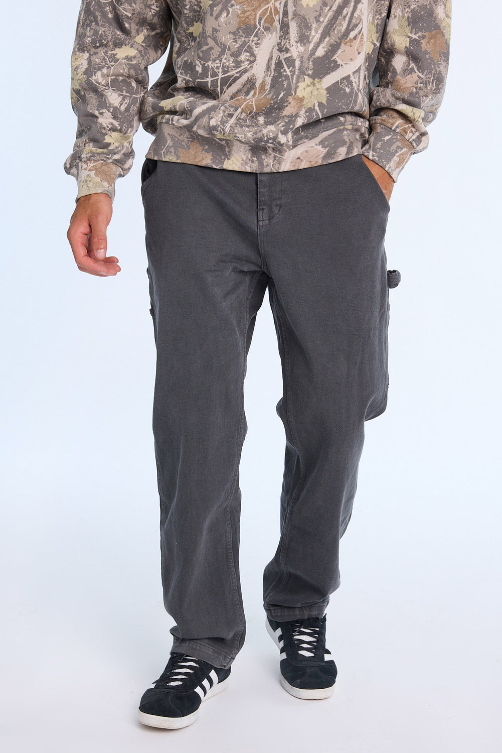 Jean de charpentier gris homme Jean de charpentier gris homme