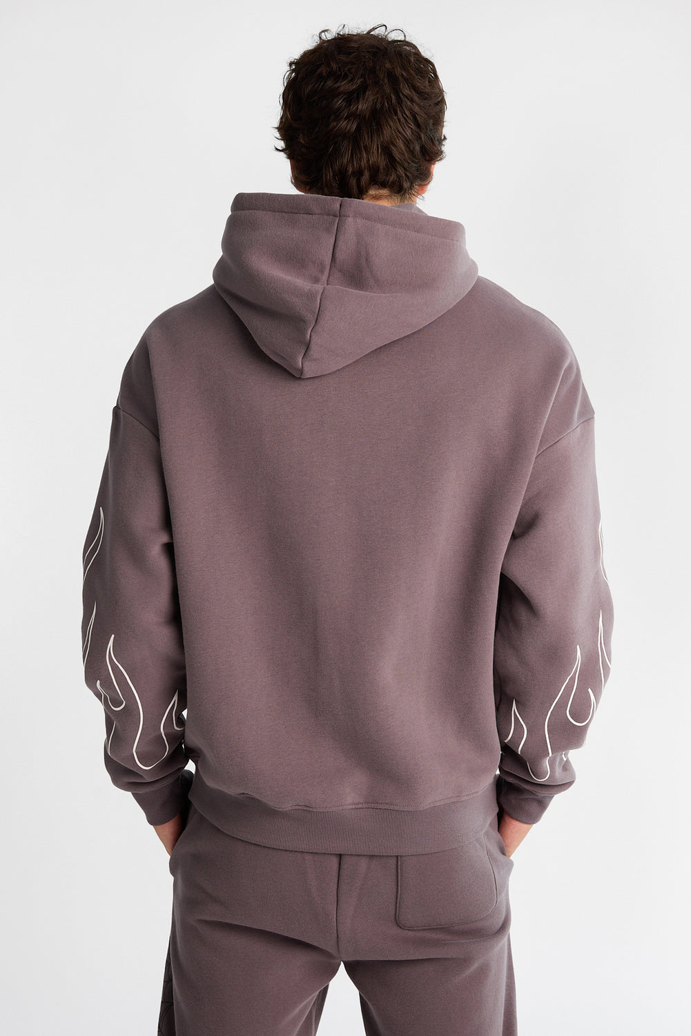 Southpole Rhinestones & Flames Graphic Hoodie Southpole Rhinestones & Flames Graphic Hoodie