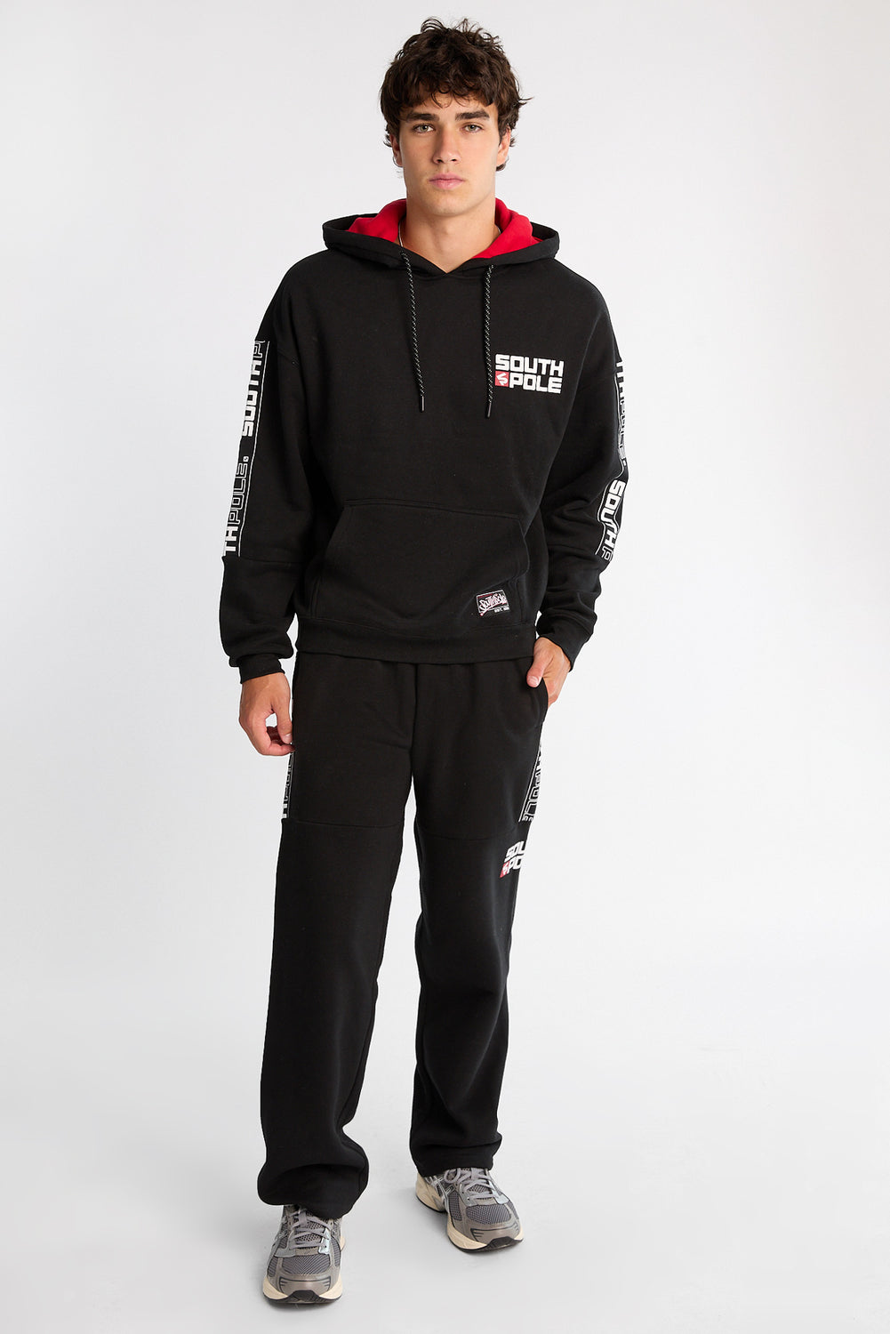 Southpole Legacy Tape Graphic Hoodie Southpole Legacy Tape Graphic Hoodie