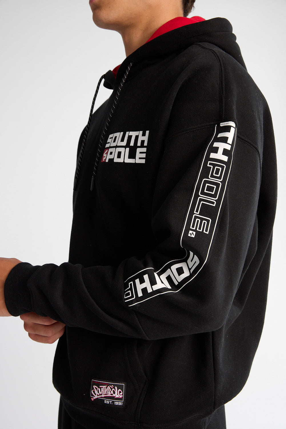 Southpole Legacy Tape Graphic Hoodie Southpole Legacy Tape Graphic Hoodie