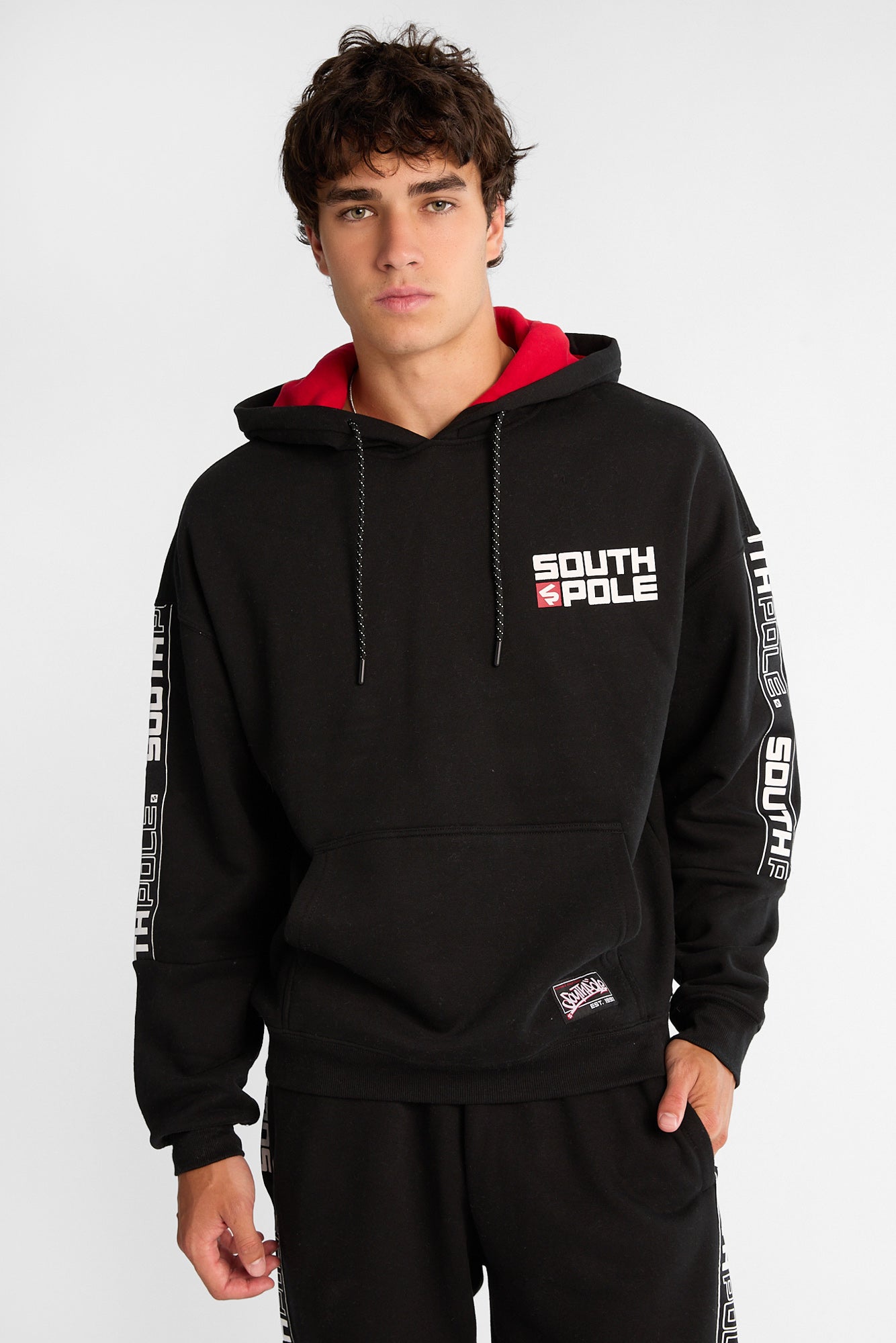 Southpole Legacy Tape Graphic Hoodie - /