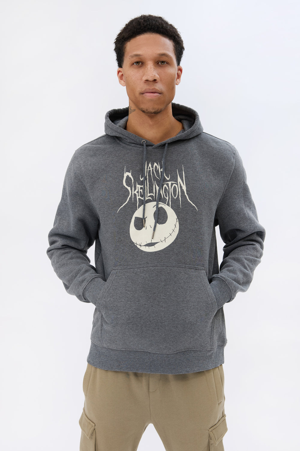 Haut à capuchon imprimé Jack Skellington homme Haut à capuchon imprimé Jack Skellington homme