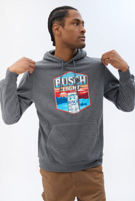 Mens Busch Light Graphic Hoodie