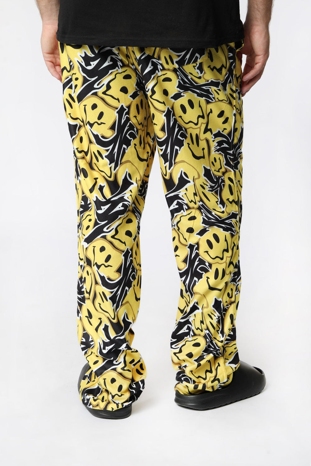 Bas de Pyjama Imprimé Smiley Zoo York Homme Jaune