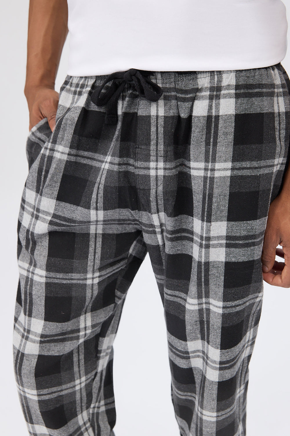 West49 Mens Flannel Plaid Pajama Jogger West49 Mens Flannel Plaid Pajama Jogger