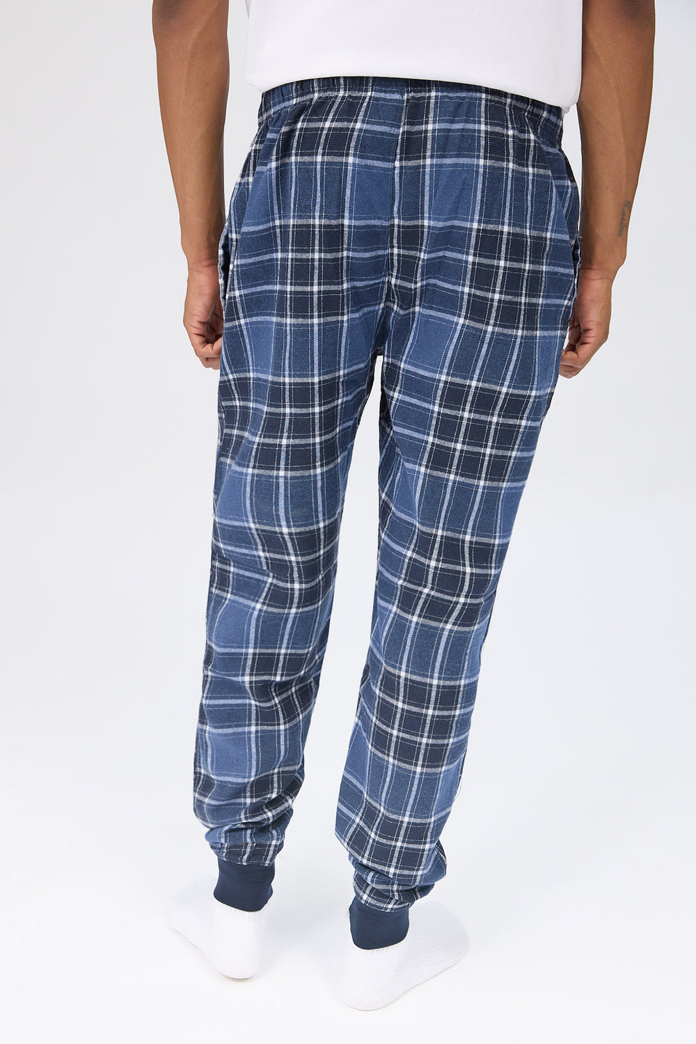 West49 Mens Flannel Plaid Pajama Jogger West49 Mens Flannel Plaid Pajama Jogger