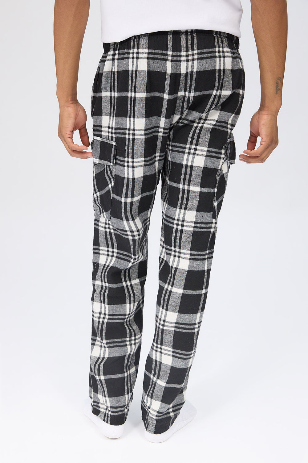 West49 Mens Plaid Cargo Pajama Bottoms West49 Mens Plaid Cargo Pajama Bottoms