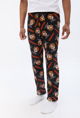 Mens Chucky Graphic Pajama Bottoms