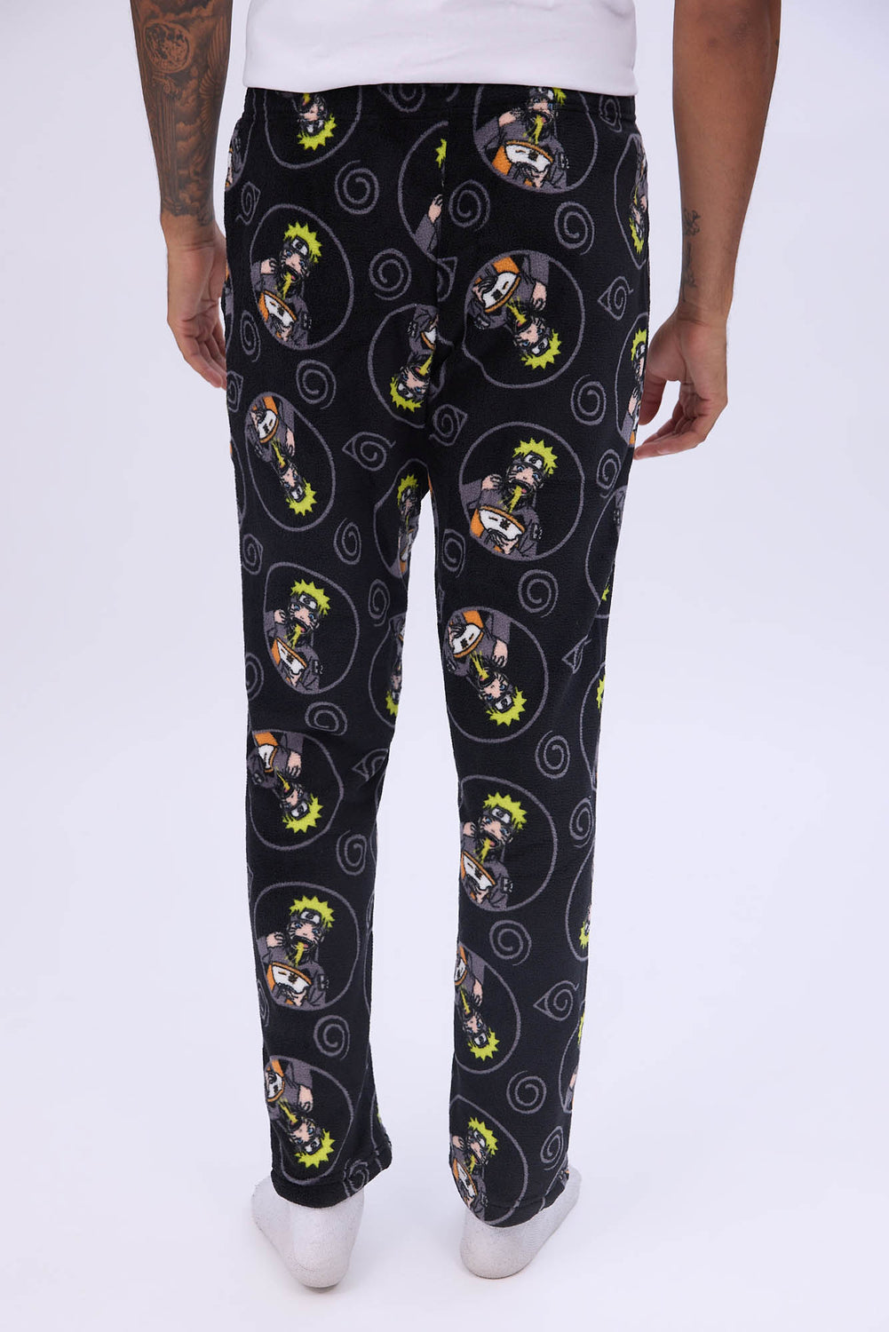 Mens Naruto Graphic Pajama Bottoms Mens Naruto Graphic Pajama Bottoms