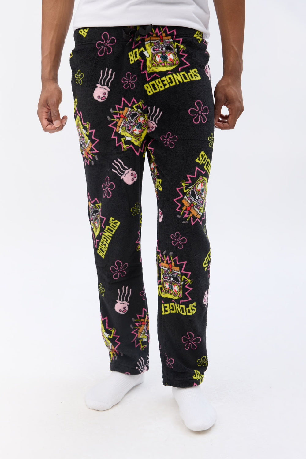 Mens SpongeBob SquarePants Pajama Bottoms Mens SpongeBob SquarePants Pajama Bottoms