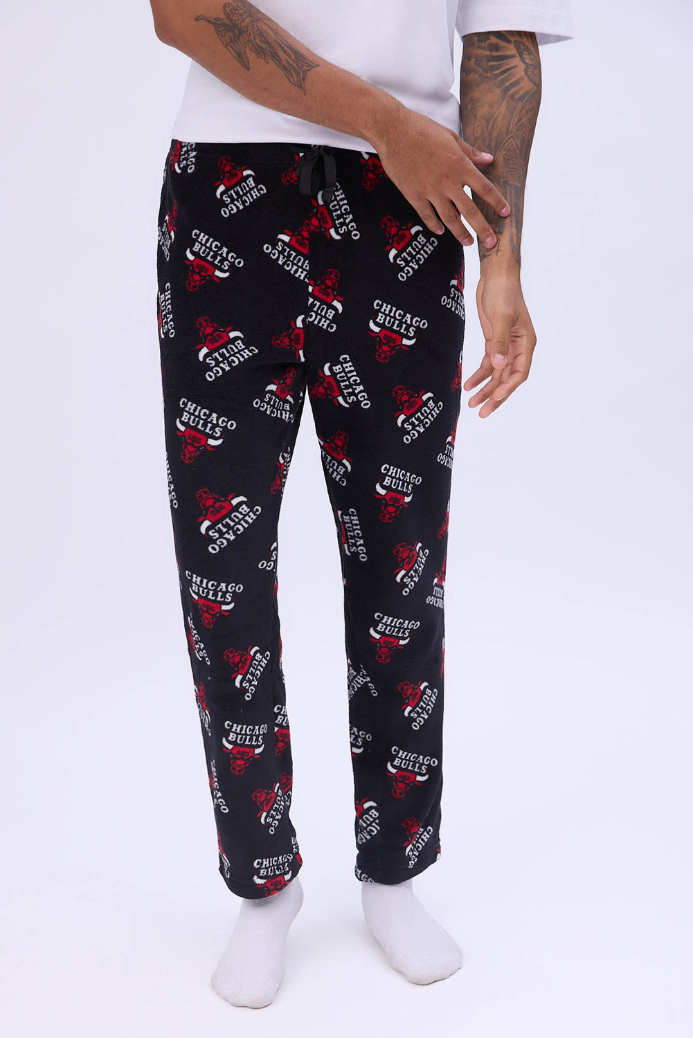 Bas de pyjama imprimé Chicago Bulls homme Bas de pyjama imprimé Chicago Bulls homme