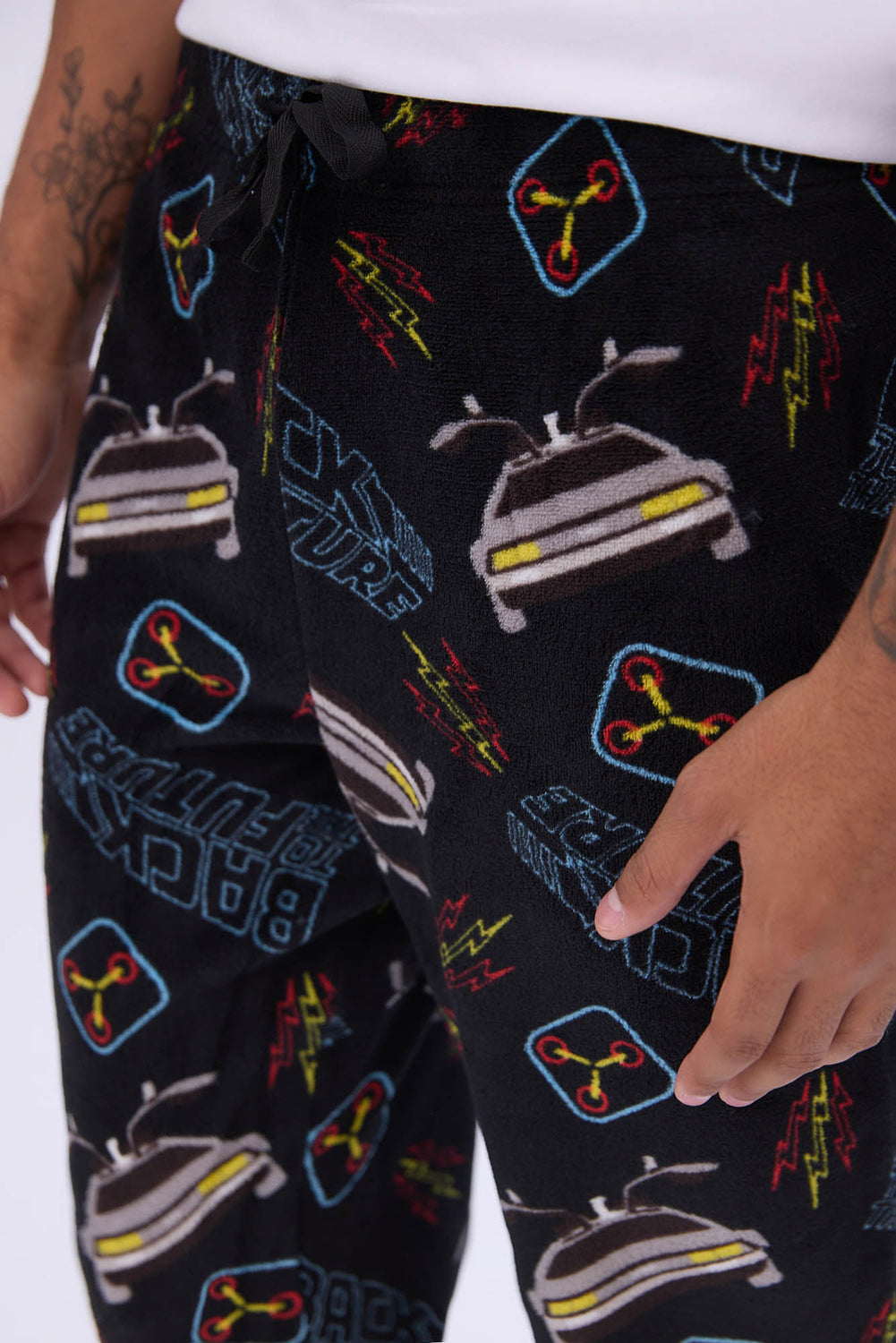 Bas de pyjama imprimé Back To The Future homme Bas de pyjama imprimé Back To The Future homme