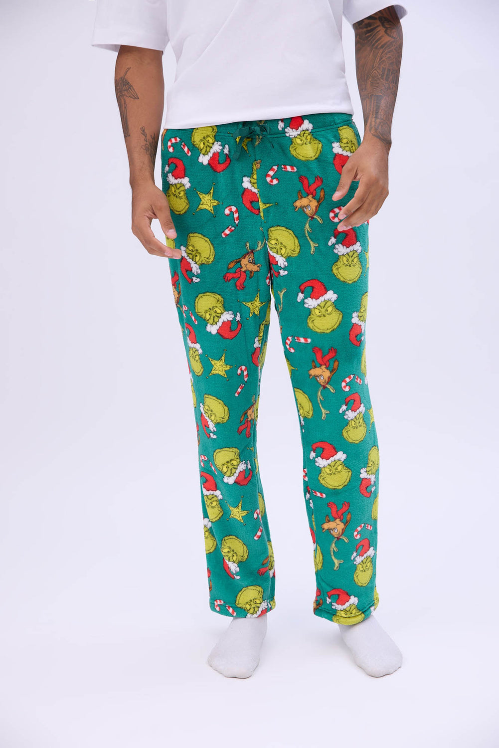 Bas de pyjama imprimé The Grinch homme Bas de pyjama imprimé The Grinch homme