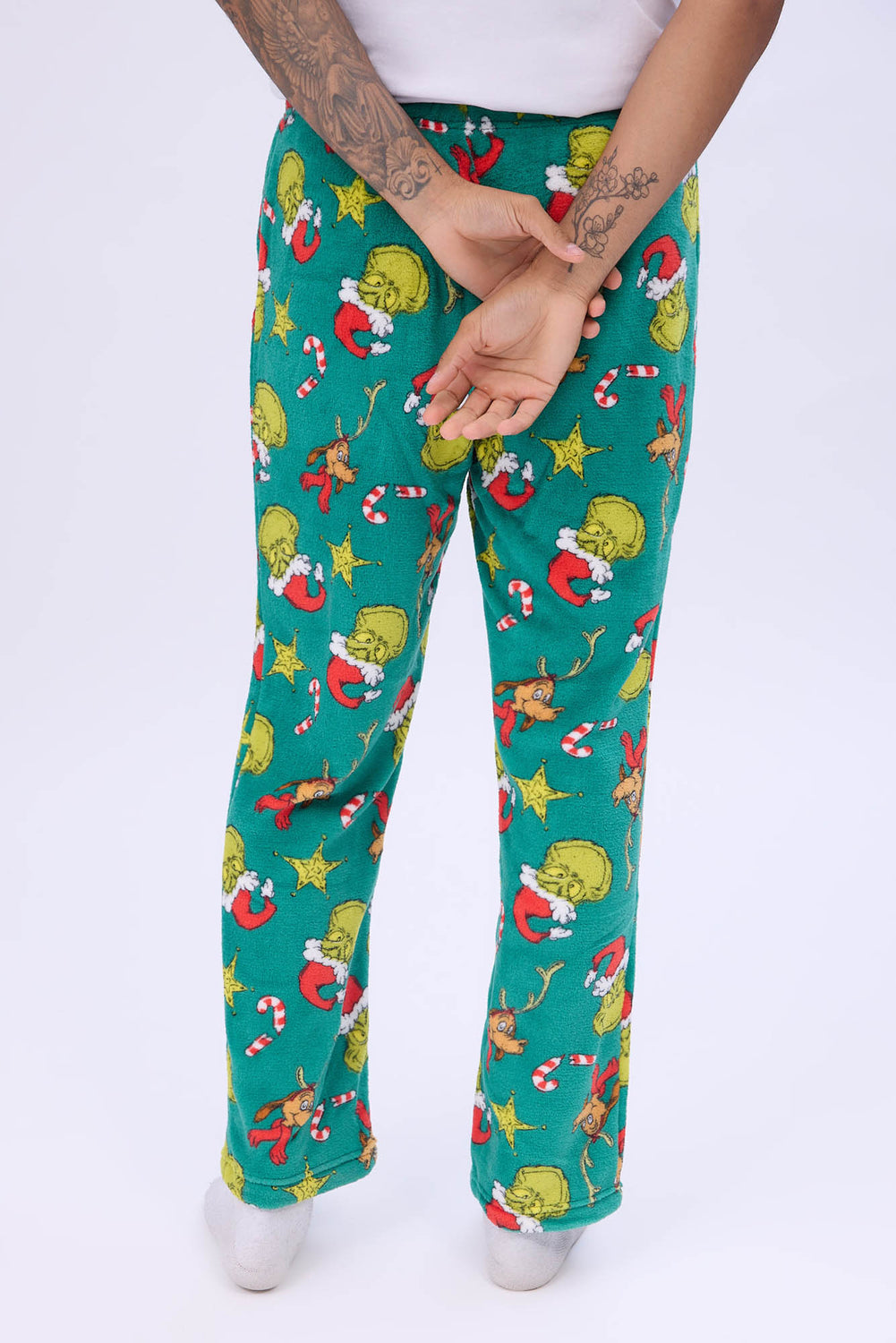 Christmas pajama pants grinch sale