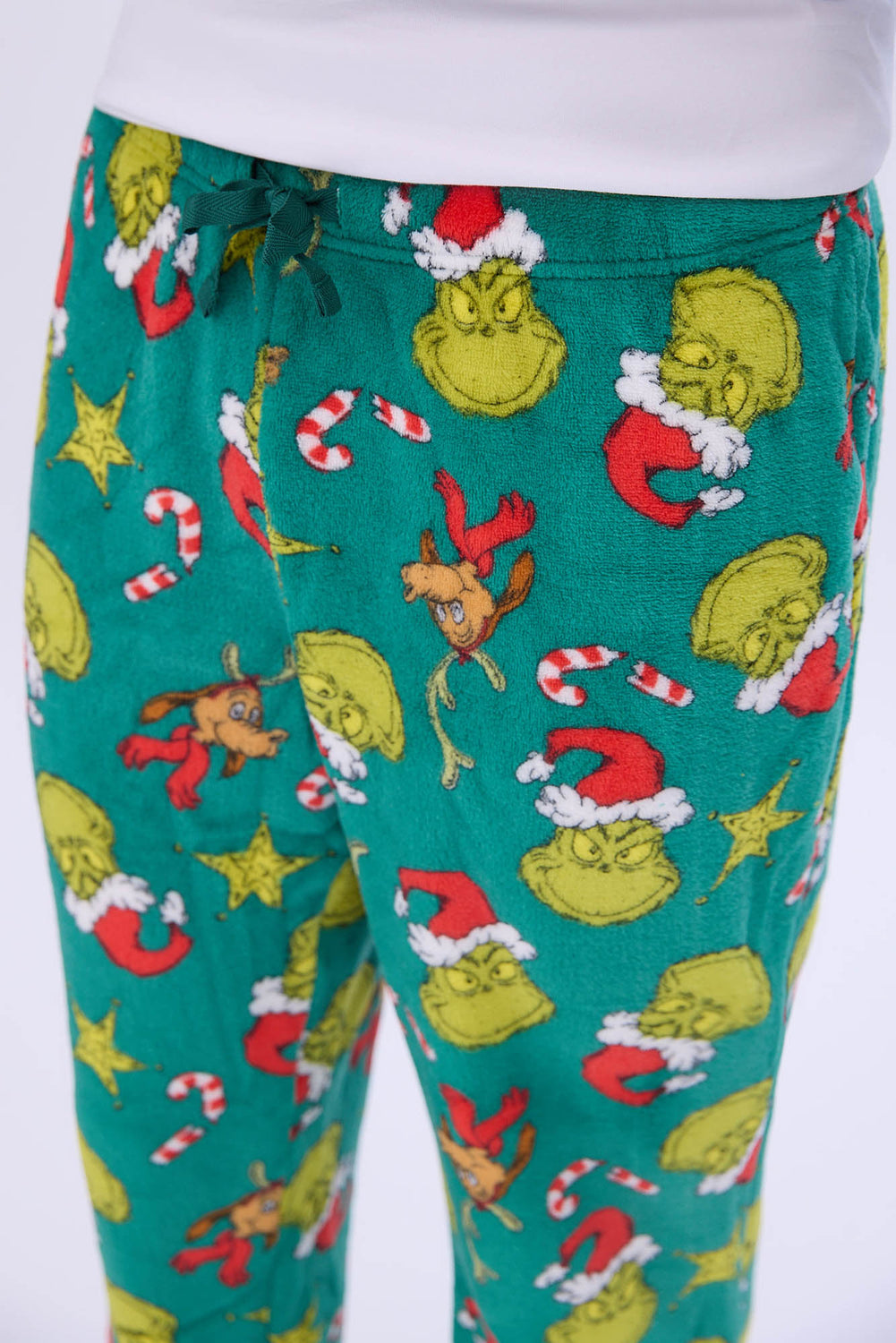 Mens The Grinch Graphic Pajama Bottoms West49