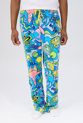 Mens SpongeBob & Patrick Pajama Bottoms