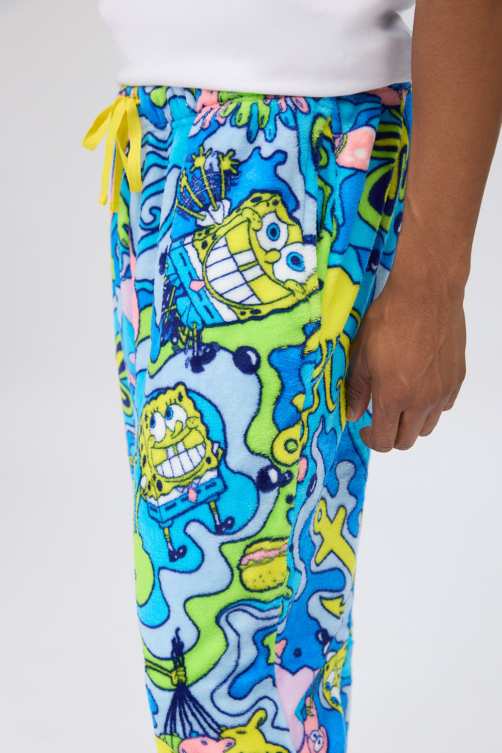 Mens SpongeBob & Patrick Pajama Bottoms Mens SpongeBob & Patrick Pajama Bottoms