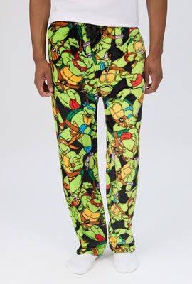 Bas de pyjama en polaire imprimé TMNT homme