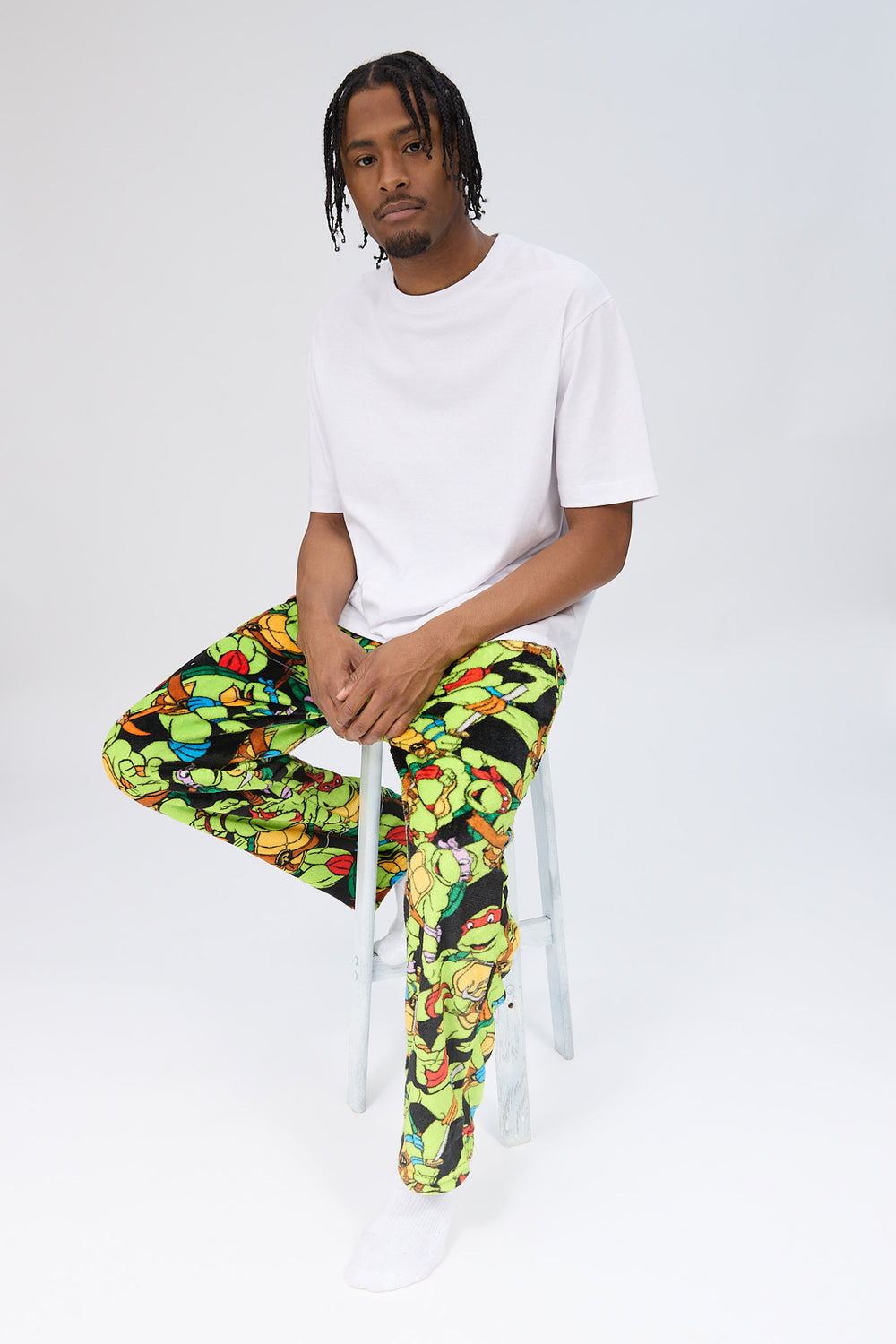 Mens TMNT Graphic Pajama Bottoms Mens TMNT Graphic Pajama Bottoms