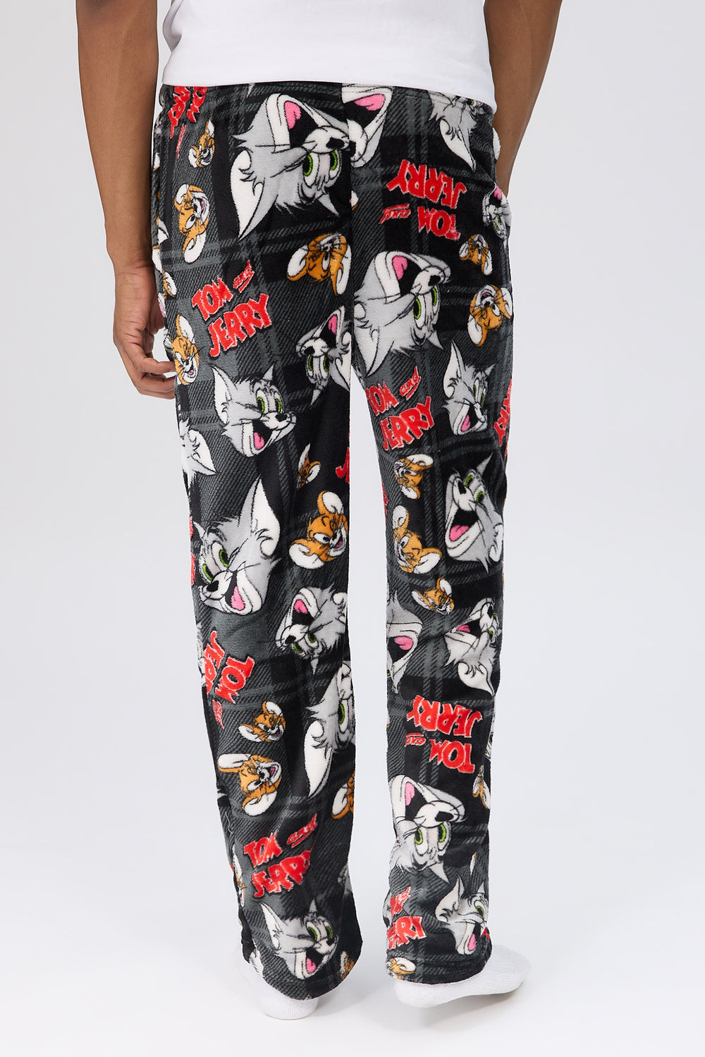 Mens Tom and Jerry Graphic Pajama Bottoms Mens Tom and Jerry Graphic Pajama Bottoms