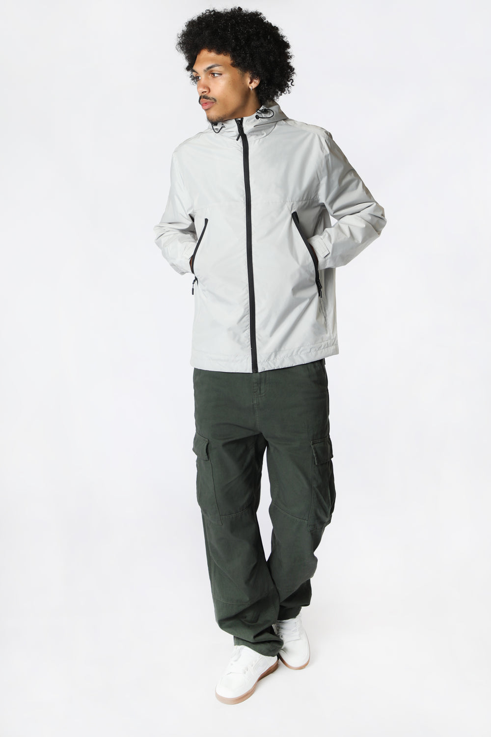 Veste Coupe-Vent West49 Homme Gris