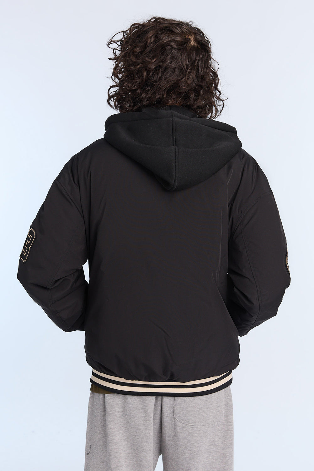 Zoo York Mens Nylon Varsity Jacket Zoo York Mens Nylon Varsity Jacket
