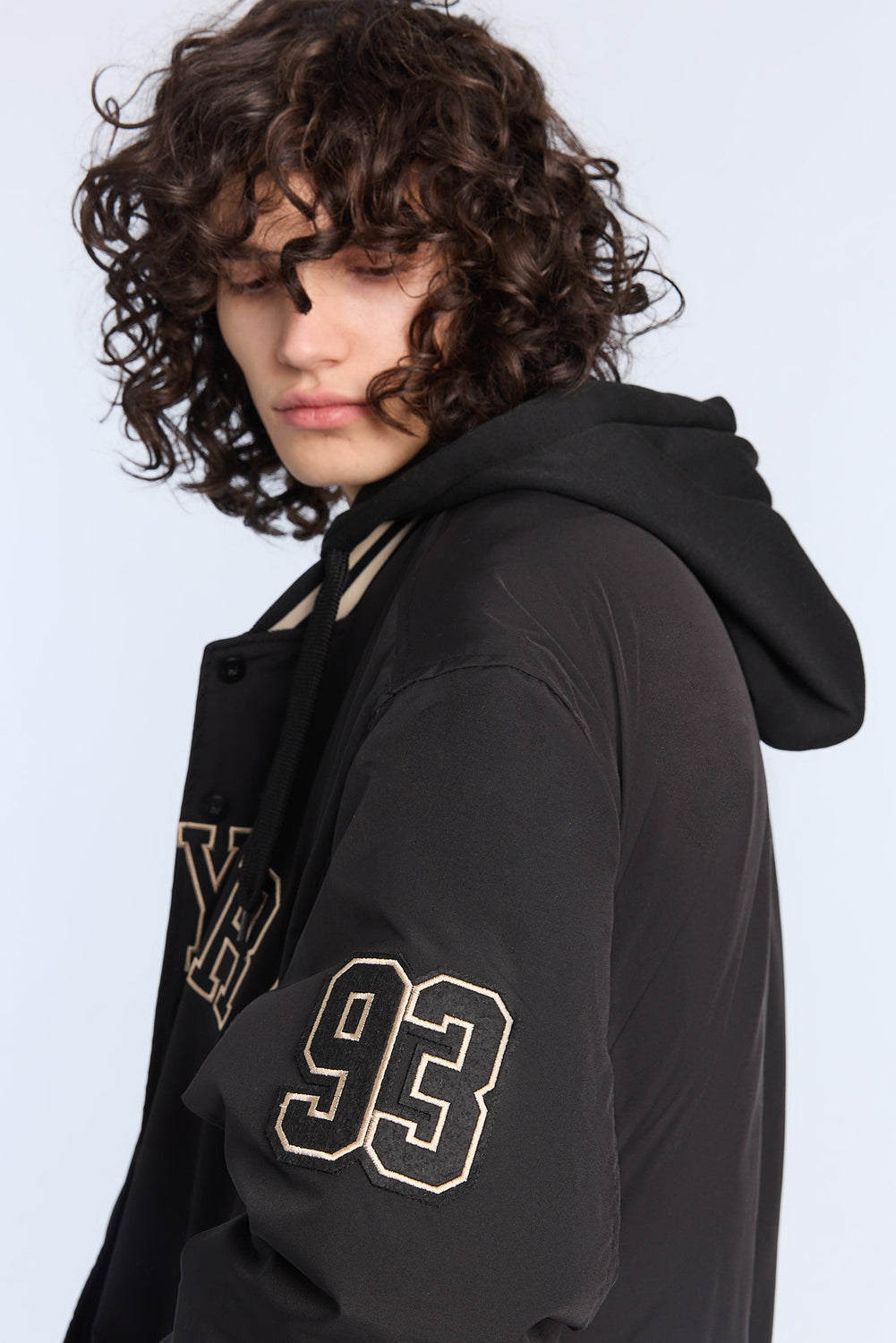 Zoo York Mens Nylon Varsity Jacket Zoo York Mens Nylon Varsity Jacket