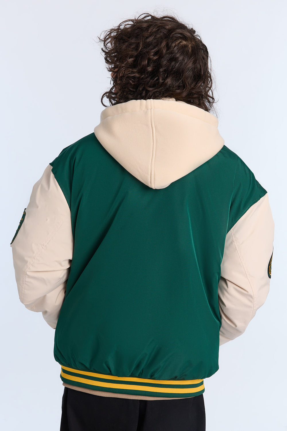 Zoo York Mens Nylon Varsity Jacket Zoo York Mens Nylon Varsity Jacket