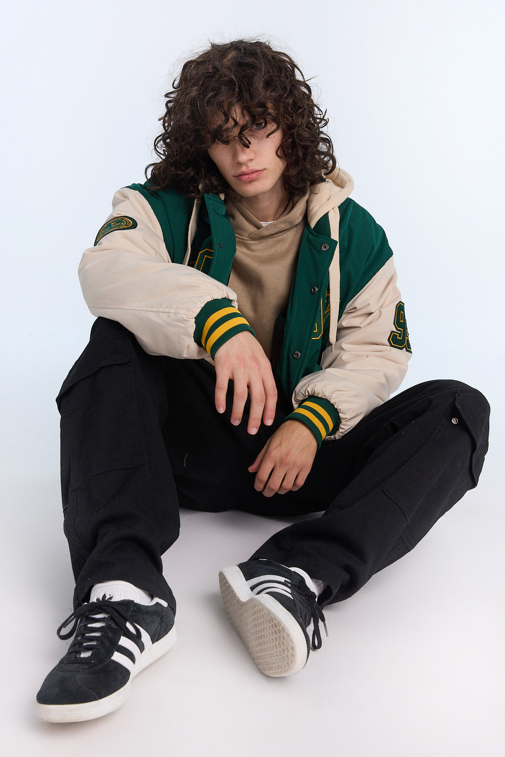 Zoo York Mens Nylon Varsity Jacket Zoo York Mens Nylon Varsity Jacket