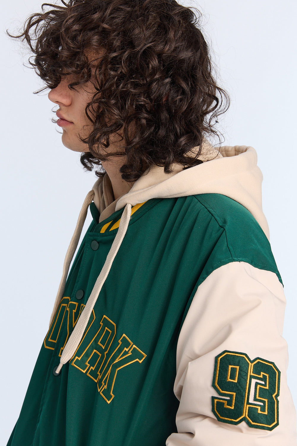 Zoo York Mens Nylon Varsity Jacket Zoo York Mens Nylon Varsity Jacket